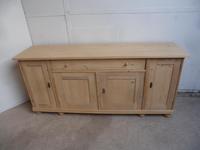 Flat Antique Pine 4 Door 1 Drawer Sideboard / TV Stand to wax / paint (5 of 8) Flat Antique Pine 4 Door 1 Drawer Sideboard / TV Stand to wax / paint (5 of 8)