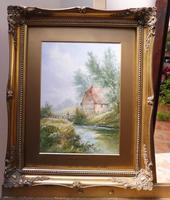 Watercolour Bates Brook Redhill Listed Artist H Rawson (12 of 12) Watercolour Bates Brook Redhill Listed Artist H Rawson (12 of 12)