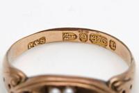 Victorian Gold, Ruby & Pearl Chester Ring (3 of 3) Victorian Gold, Ruby & Pearl Chester Ring (3 of 3)