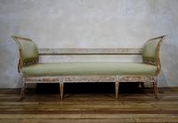 Elegant 18th Century Gustavian Dry Scraped Sofa Lindome c.1790 (12 of 14) Elegant 18th Century Gustavian Dry Scraped Sofa Lindome c.1790 (12 of 14)