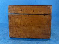 Victorian Burr Maple, Mahogany & Walnut Box (10 of 11) Victorian Burr Maple, Mahogany & Walnut Box (10 of 11)