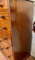 Early 19th Century Solid Mahogany Tall Chest of Drawers by Heal & Son (4 of 6) Early 19th Century Solid Mahogany Tall Chest of Drawers by Heal & Son (4 of 6)