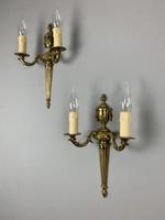 Pair of 1920s French Wall Lights, Rewired (4 of 8) Pair of 1920s French Wall Lights, Rewired (4 of 8)