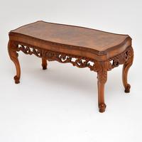 Antique Burr Walnut Coffee Table (3 of 9) Antique Burr Walnut Coffee Table (3 of 9)