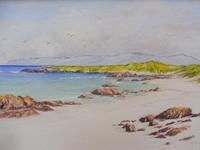 Watercolour White Strand Iona Artist Joyce Dalgety (10 of 10) Watercolour White Strand Iona Artist Joyce Dalgety (10 of 10)