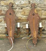 Pair of Antique Venetian Gilt Wall Lights (5 of 5) Pair of Antique Venetian Gilt Wall Lights (5 of 5)