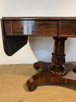 George IV Rosewood Pedestal Sofa Table (4 of 14) George IV Rosewood Pedestal Sofa Table (4 of 14)