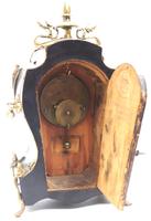 Fine French Ebony & Ormolu Boulle Mantel Clock – Farcot Skelton Dial 8 Day Mantle Clock (9 of 9) Fine French Ebony & Ormolu Boulle Mantel Clock – Farcot Skelton Dial 8 Day Mantle Clock (9 of 9)