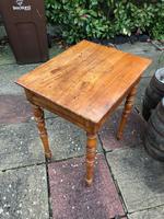 Antique 18th Century French Solid Fruitwood Rustic Side Table With Drawer (3 of 6) Antique 18th Century French Solid Fruitwood Rustic Side Table With Drawer (3 of 6)