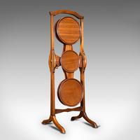Antique Monoplane Folding Cake Stand, Mahogany, Afternoon Tea, Table, Edwardian (2 of 12) Antique Monoplane Folding Cake Stand, Mahogany, Afternoon Tea, Table, Edwardian (2 of 12)
