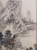 Three Japanese original ink/ watercolour lanscape paintings circa mid. 20th Century (4 of 20) Three Japanese original ink/ watercolour lanscape paintings circa mid. 20th Century (4 of 20)