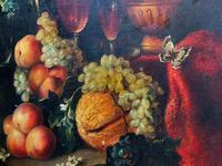 Old Master Revival - Large Original Antique Dutch Still Life of Flowers & Fruit (8 of 12) Old Master Revival - Large Original Antique Dutch Still Life of Flowers & Fruit (8 of 12)