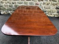 Antique Mahogany Twin Pillar Extending Dining Table (4 of 11) Antique Mahogany Twin Pillar Extending Dining Table (4 of 11)