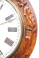 Rare Antique Irish Drop Dial Wall Clock 8 Day Single Fusee Movement Dial Signed Wallace of Limerick (4 of 9) Rare Antique Irish Drop Dial Wall Clock 8 Day Single Fusee Movement Dial Signed Wallace of Limerick (4 of 9)
