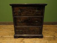 Antique Small Rustic Black Chest of Drawers (12 of 15) Antique Small Rustic Black Chest of Drawers (12 of 15)