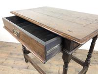 Early 18th Century Joined Oak Side Table (4 of 8) Early 18th Century Joined Oak Side Table (4 of 8)