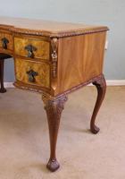 Antique Serpentine Shaped Burr Walnut Side Table (3 of 13) Antique Serpentine Shaped Burr Walnut Side Table (3 of 13)