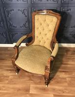 Quality Victorian Walnut Armchair (9 of 14) Quality Victorian Walnut Armchair (9 of 14)