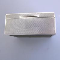 Good & Attractive Art Deco Good Sized Solid Silver Cigarette Box c.1925 (6 of 9) Good & Attractive Art Deco Good Sized Solid Silver Cigarette Box c.1925 (6 of 9)