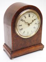 Fantastic Burr Walnut Mantle Clock Rare Snake Hands 8 Day Mantle Clock (11 of 11) Fantastic Burr Walnut Mantle Clock Rare Snake Hands 8 Day Mantle Clock (11 of 11)