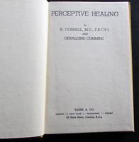 1945 1st Edition. Perceptive Healing by Geraldine Cummins. Rare Occult Book (2 of 4) 1945 1st Edition. Perceptive Healing by Geraldine Cummins. Rare Occult Book (2 of 4)