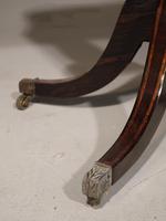 Elegant 4 Drawer Regency Period Library Table (5 of 6) Elegant 4 Drawer Regency Period Library Table (5 of 6)