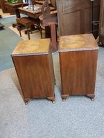Pair of Walnut Bedside Tables (2 of 5) Pair of Walnut Bedside Tables (2 of 5)