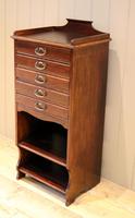 Walnut Finish Music Cabinet (10 of 10) Walnut Finish Music Cabinet (10 of 10)