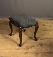 Useful Victorian Rosewood Stool (10 of 11) Useful Victorian Rosewood Stool (10 of 11)