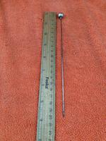 Antique Sterling Silver Ball Ended Hat Pin 8 Inches C1870 (4 of 5) Antique Sterling Silver Ball Ended Hat Pin 8 Inches C1870 (4 of 5)