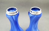 Striking Pair of Silver Mounted Vases (4 of 5) Striking Pair of Silver Mounted Vases (4 of 5)