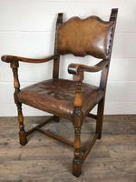 Set of Four Antique Leather Armchairs (10 of 16) Set of Four Antique Leather Armchairs (10 of 16)