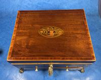 Georgian Mahogany Jewellery Box with Front Drawer (4 of 17) Georgian Mahogany Jewellery Box with Front Drawer (4 of 17)