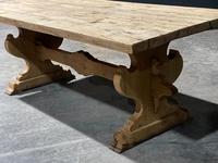Large Rustic Bleached Oak Farmhouse Refectory Dining Table (12 of 25) Large Rustic Bleached Oak Farmhouse Refectory Dining Table (12 of 25)