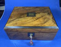 Victorian Walnut Jewellery Box (10 of 12) Victorian Walnut Jewellery Box (10 of 12)