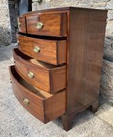 Large Regency Mahogany Bow Front Chest of Drawers (11 of 19) Large Regency Mahogany Bow Front Chest of Drawers (11 of 19)
