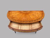 Lovely Attractive Demi Lune Console Table with Drawer (4 of 6) Lovely Attractive Demi Lune Console Table with Drawer (4 of 6)