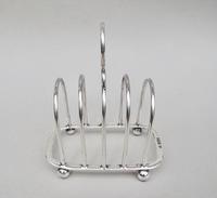 Good George V Silver Toast Rack by Deakin & Sons - Sheffield 1911 (3 of 5) Good George V Silver Toast Rack by Deakin & Sons - Sheffield 1911 (3 of 5)