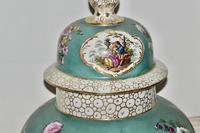 Stunning Very Large Late 19th Century Helena Wolfsohn Dresden Vase + Cover (7 of 11) Stunning Very Large Late 19th Century Helena Wolfsohn Dresden Vase + Cover (7 of 11)