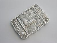Victorian Silver Castle-top Card Case - St Luke's Church, Liverpool by Nathaniel Mills, Birmingham, 1845 (5 of 12) Victorian Silver Castle-top Card Case - St Luke's Church, Liverpool by Nathaniel Mills, Birmingham, 1845 (5 of 12)