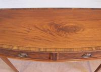 Antique Georgian Style Mahogany Two Drawer Side Table (7 of 7) Antique Georgian Style Mahogany Two Drawer Side Table (7 of 7)