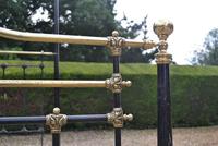 Antique King Size 5ft Half Tester Bedstead by R W Winfield. Bed Restored in your Colour (9 of 19) Antique King Size 5ft Half Tester Bedstead by R W Winfield. Bed Restored in your Colour (9 of 19)