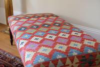 Large Antique Afghan Kelim Foot Stool (11 of 11) Large Antique Afghan Kelim Foot Stool (11 of 11)
