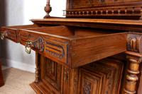 Large German Carved Walnut Bookcase Cabinet 19th Century (3 of 14) Large German Carved Walnut Bookcase Cabinet 19th Century (3 of 14)