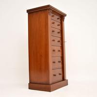 Antique Victorian Mahogany Wellington Chest of Drawers (4 of 20) Antique Victorian Mahogany Wellington Chest of Drawers (4 of 20)