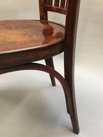 Secession Desk Chair by Otto Wagner, stamped (3 of 11) Secession Desk Chair by Otto Wagner, stamped (3 of 11)