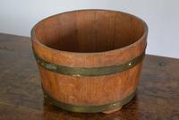 Coopered Oak Log Bin with Brass Banding (9 of 10) Coopered Oak Log Bin with Brass Banding (9 of 10)