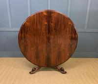 Victorian Round Rosewood Loo Table (6 of 17) Victorian Round Rosewood Loo Table (6 of 17)