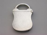 Edwardian Novelty Silver Padlock Vesta Case, by A & J Zimmerman, Birmingham, 1906 (6 of 9) Edwardian Novelty Silver Padlock Vesta Case, by A & J Zimmerman, Birmingham, 1906 (6 of 9)