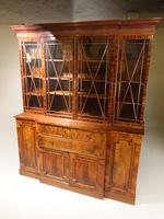 Early 20th Century Mahogany Breakfront Bookcase of the Finest Quality (4 of 7) Early 20th Century Mahogany Breakfront Bookcase of the Finest Quality (4 of 7)